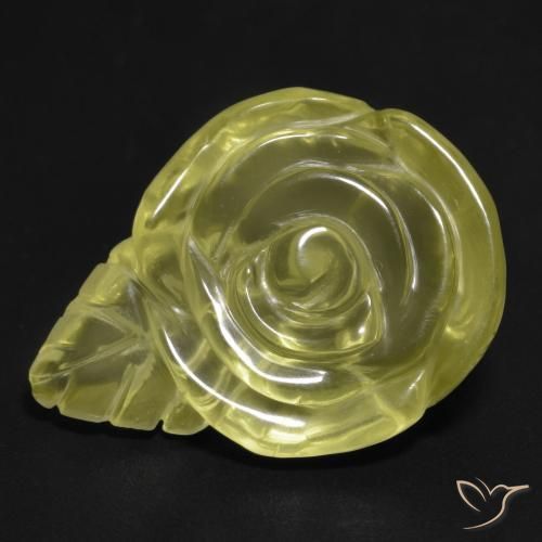 19.94克拉天然石英，花形切割，透明