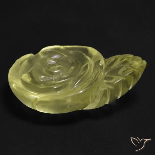 19.33克拉天然石英，花形切割，透明