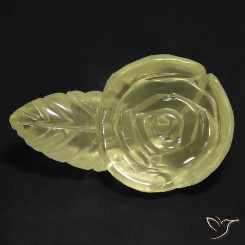 15.31克拉天然石英，花形切割，透明