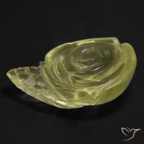 17.67克拉天然石英，花形切割，透明