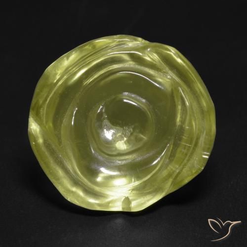12.59克拉天然石英，花形切割，透明