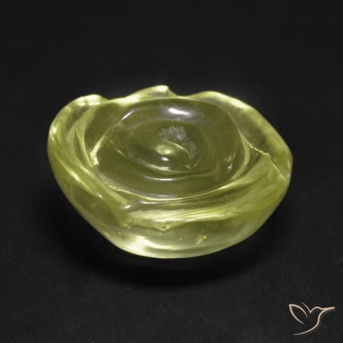 12.59克拉天然石英，花形切割，透明