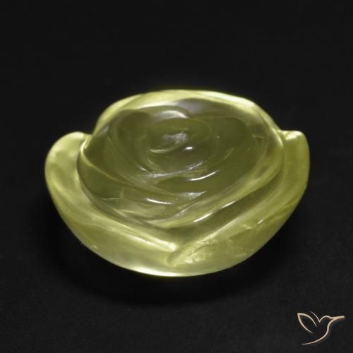 15.19克拉天然石英，花形切割，透明