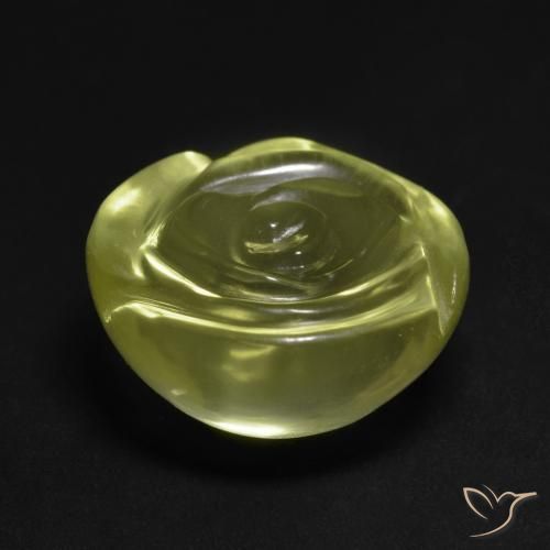 14.89克拉天然石英，花形切割，透明