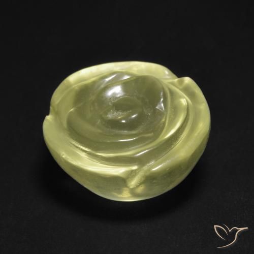 13.05克拉天然石英，花形切割，透明