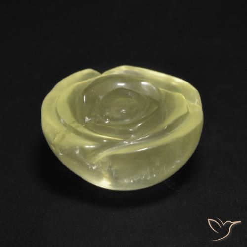 12.75克拉天然石英，花形切割，透明
