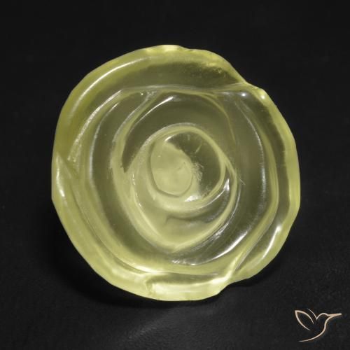 9.71克拉天然石英，花形切割，透明