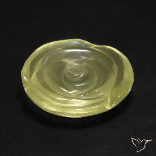 9.71克拉天然石英，花形切割，透明