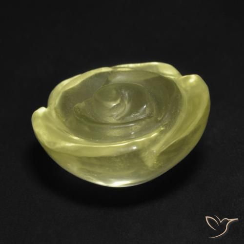 14.21克拉天然石英，花形切割，透明