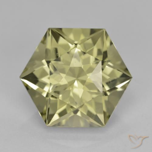 7.82ct 天然 淡黄色 石英, 花式切割, VVS