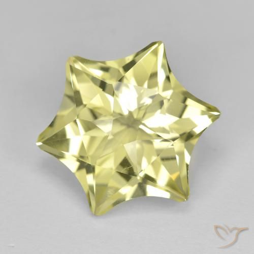 8.85ct 天然 中黄色 石英, 花式切割, VVS-VS