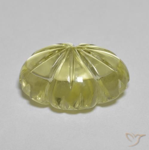 10.34克拉天然石英，花形切割，透明