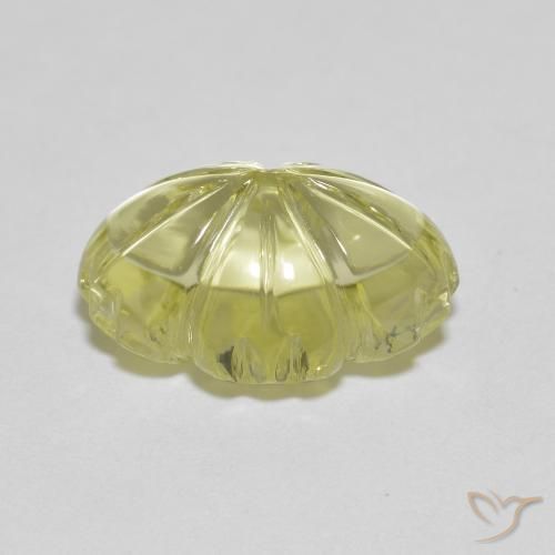 6.48克拉天然石英，花形切割，透明