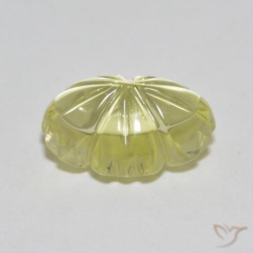 6.67克拉天然石英，花形切割，透明