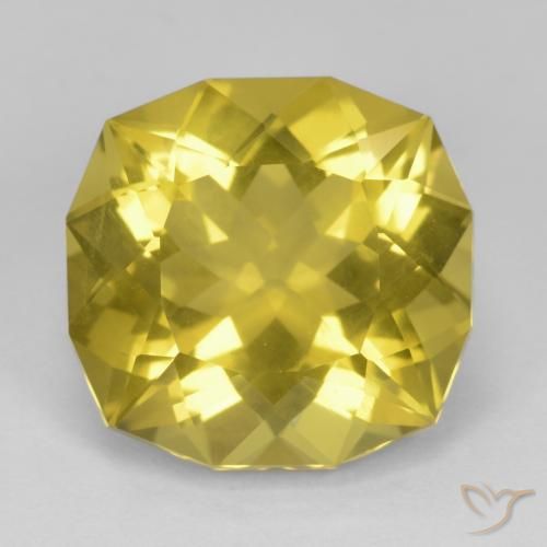 17.40ct 天然 淡蜜黄色 石英, 花式切割, VS