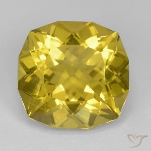 14.50ct 天然 淡蜜黄色 石英, 花式切割, VS