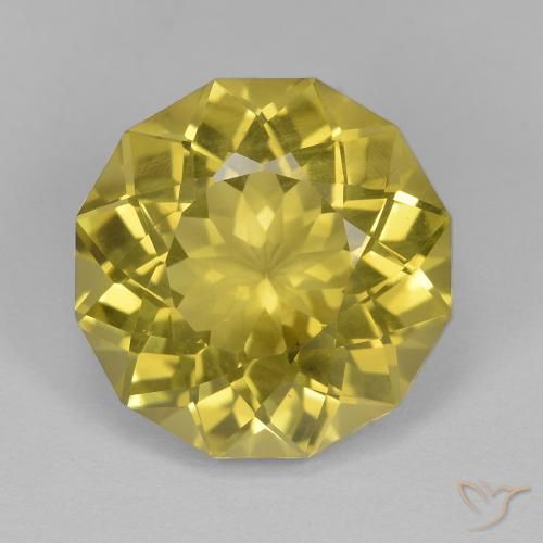 9.52ct 天然 棕黄色 石英, 花式切割, VS