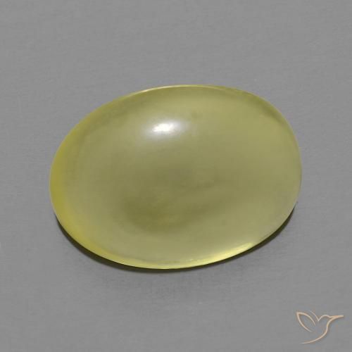 6.92克拉天然石英，椭圆形，透明