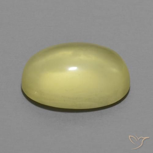 6.92克拉天然石英，椭圆形，透明