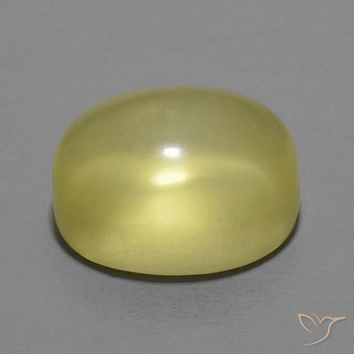 10.09克拉天然石英，椭圆形，透明