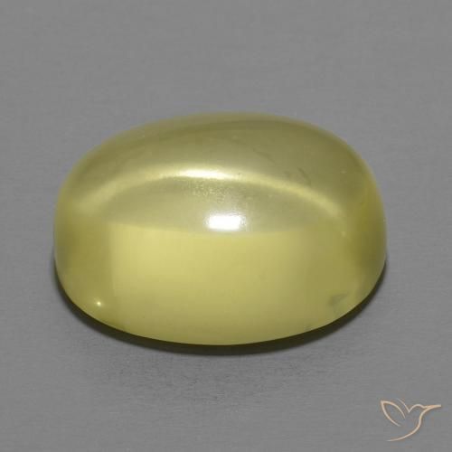12.44克拉天然石英，椭圆形，透明