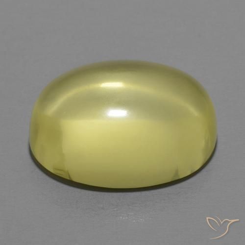 12.65克拉天然石英，椭圆形，透明