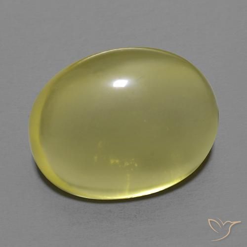 14.84克拉天然石英，椭圆形，透明