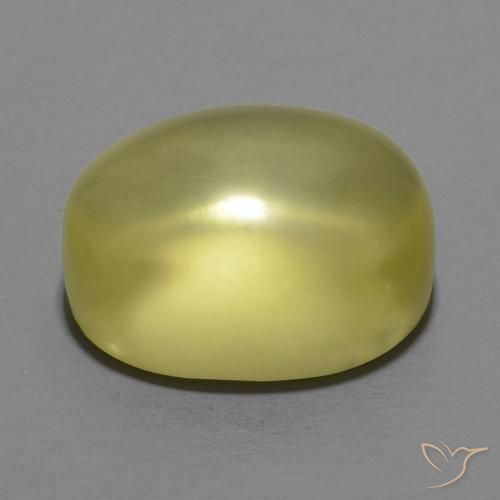 14.84克拉天然石英，椭圆形，透明