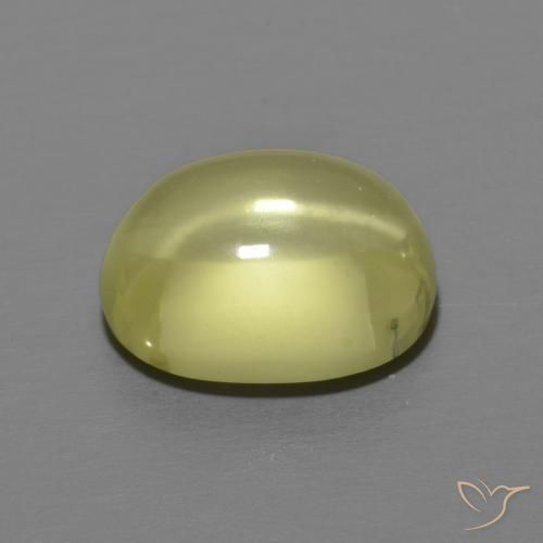 3.82克拉天然石英，椭圆形，透明