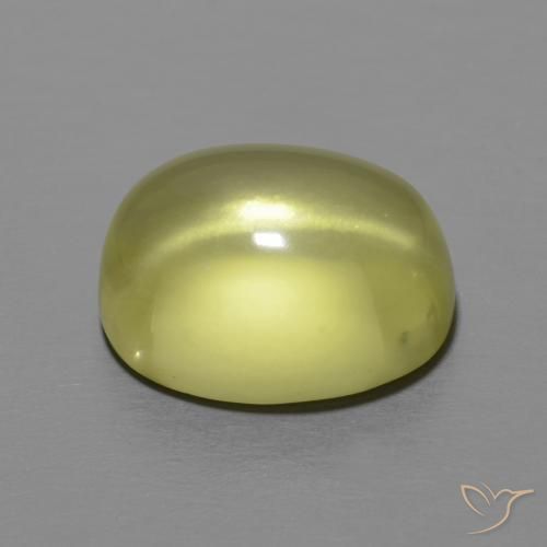 6.10克拉天然石英，椭圆形，透明