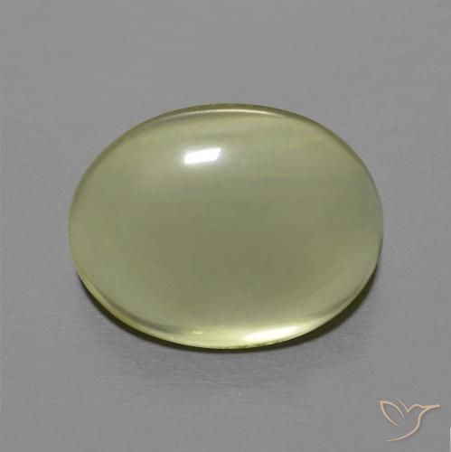 7.60ct 天然 中黄色 石英, 椭圆形, 透明