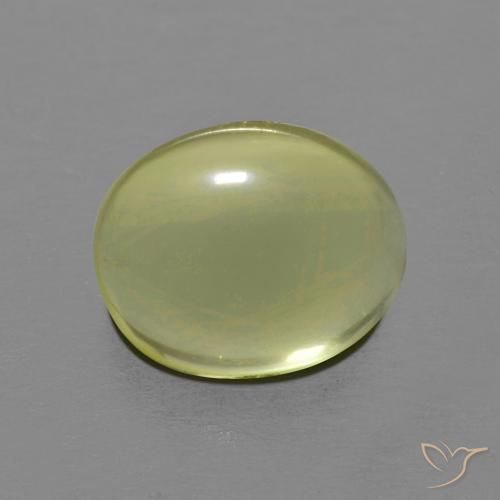 3.59ct 天然 玉米黄 石英, 椭圆形, 透明