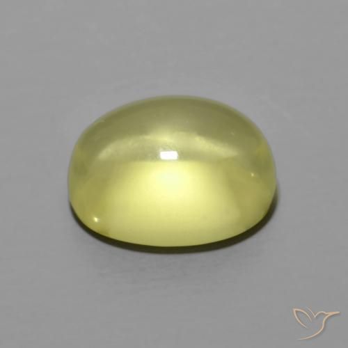 4.43克拉天然石英，椭圆形，透明
