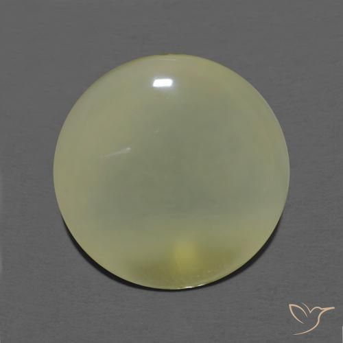 5.73克拉天然石英，圆形的，透明