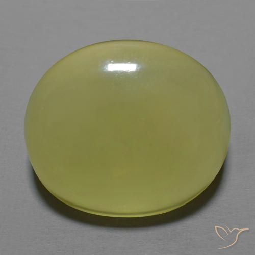 26.62ct 天然 中黄色 石英, 椭圆形, 透明