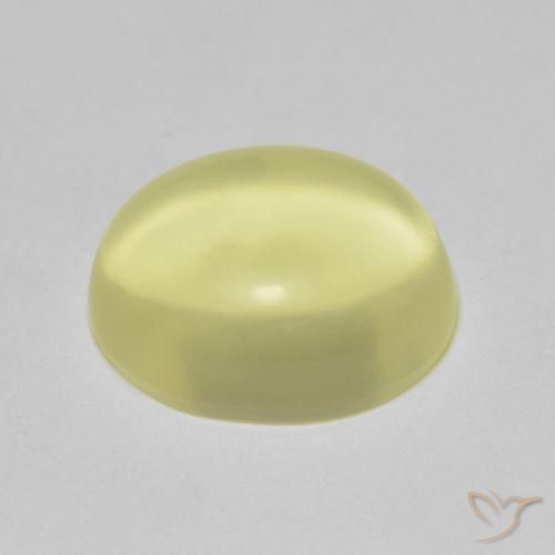 5.70克拉天然石英，椭圆形，透明