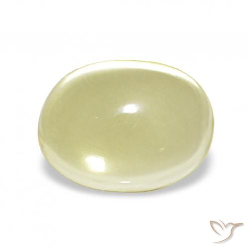 2.68ct 淡黄色 石英, 椭圆形, 透明