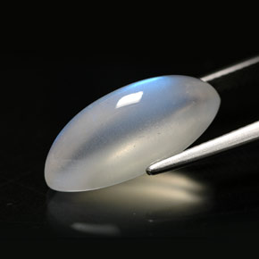 8.94克拉天然彩虹月长石，透明，透明/半透明