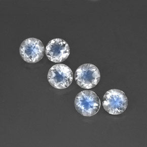 克拉天然彩虹月长石，透明，透明/半透明