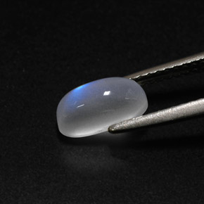 1.39克拉天然彩虹月长石，透明，透明/半透明