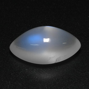 4.35克拉天然彩虹月长石，透明，透明/半透明