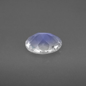 1.55克拉天然彩虹月光石，椭圆形切割，8.9×7毫米，VS