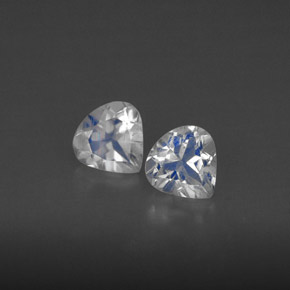 克拉天然彩虹月长石，透明，透明/半透明