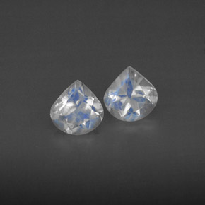 克拉天然彩虹月长石，透明，透明/半透明