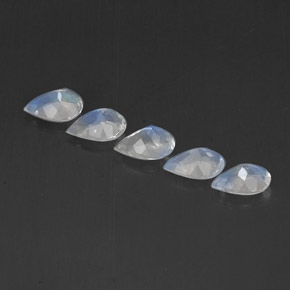 克拉天然彩虹月长石，透明，透明/半透明