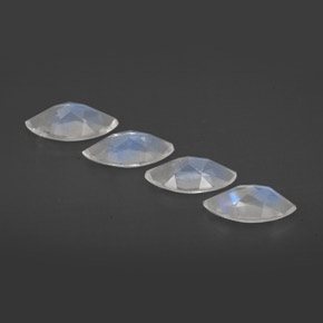 克拉天然彩虹月长石，透明，透明/半透明