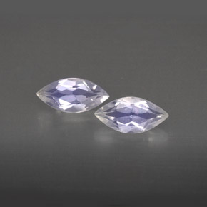 天然白色彩虹月光石，透明，7.8×3.8毫米，透明/半透明