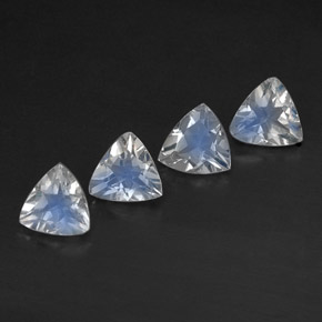 克拉天然彩虹月长石，透明，透明/半透明