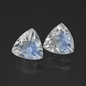 克拉天然彩虹月长石，透明，透明/半透明