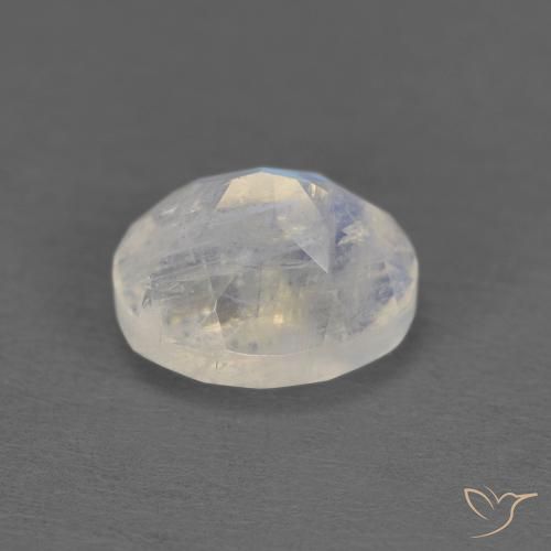 1.18克拉天然彩虹月长石，椭圆形，半透明